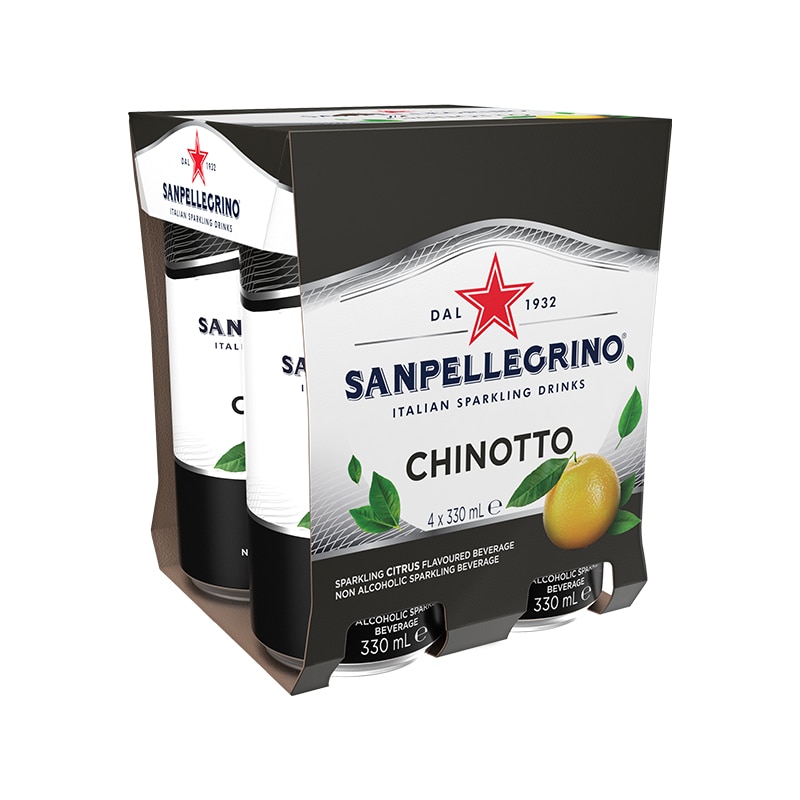 Sanpellegrino Chino can pack