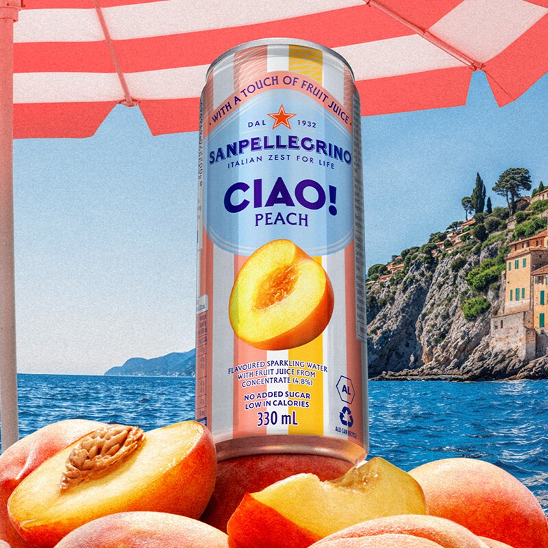 sanpellegrino ciao au product detail page peach main image