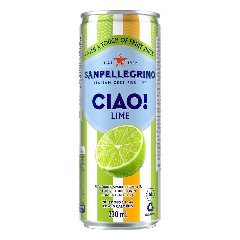 sanpellegrino ciao product detail page lime gallery image
