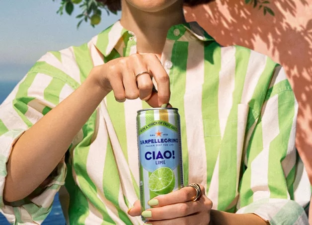 sanpellegrino ciao au campaign landing opening