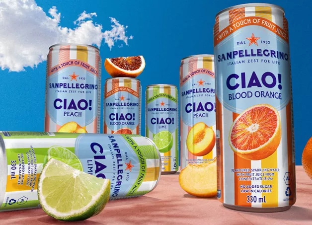 sanpellegrino ciao au campaign landing range