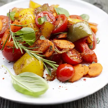Food pairing ideas with S.Pellegrino Essenza Tangerine &amp; wild Strawberry