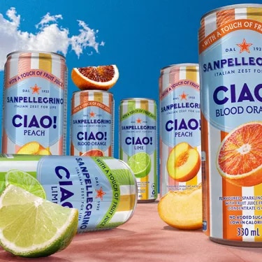 sanpellegrino ciao au campaign landing range