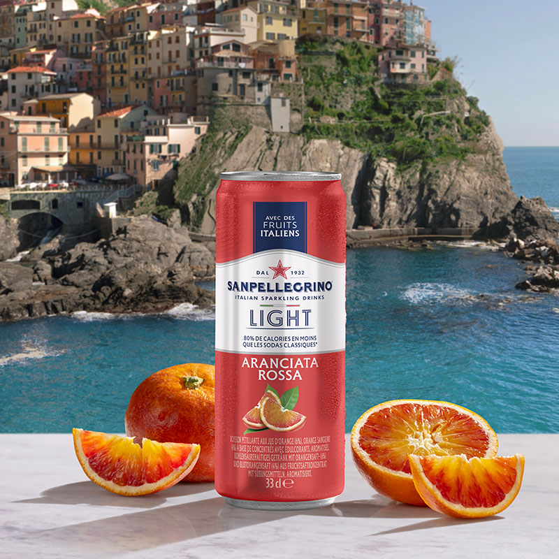 Pack SAN PELLEGRINO Light Aranciata Rossa 33cl x 6
