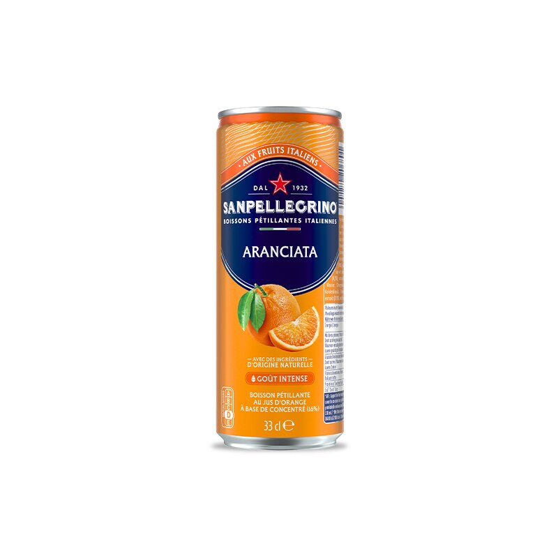 aranciata canette 330 ml main image