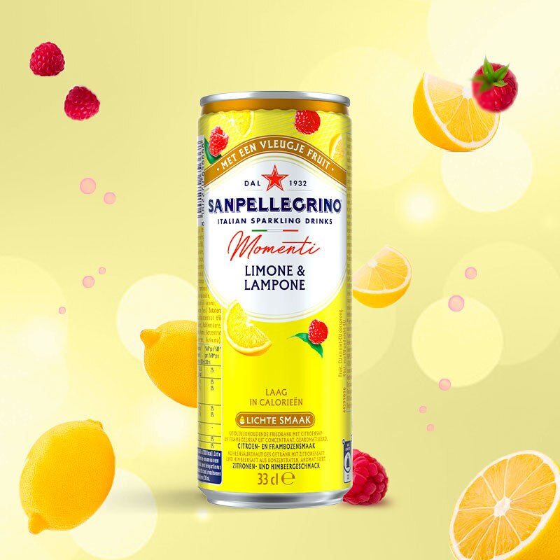 Momenti Limone e Lampone canette 330 ml main image