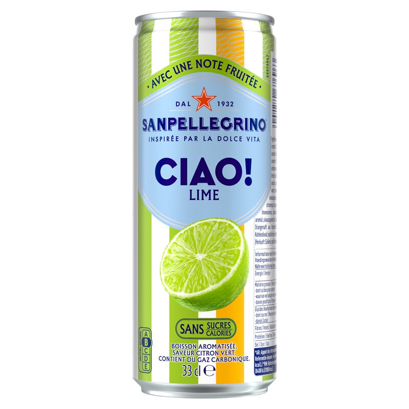 sanpellegrino ciao product detail page lime gallery image 1 FR