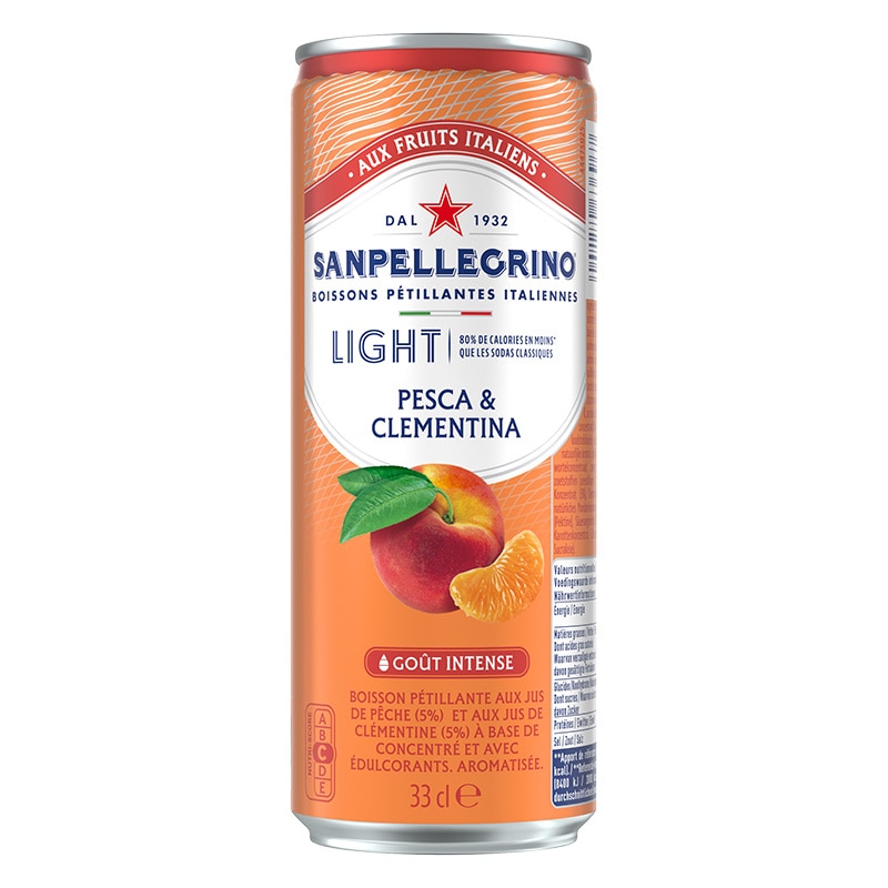 sanpellegrino light product detail page pesca clementina gallery beFR
