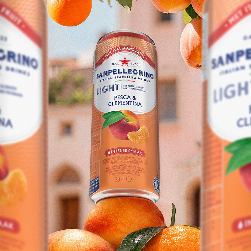 sanpellegrino light product detail page pesca clementina main image beNL