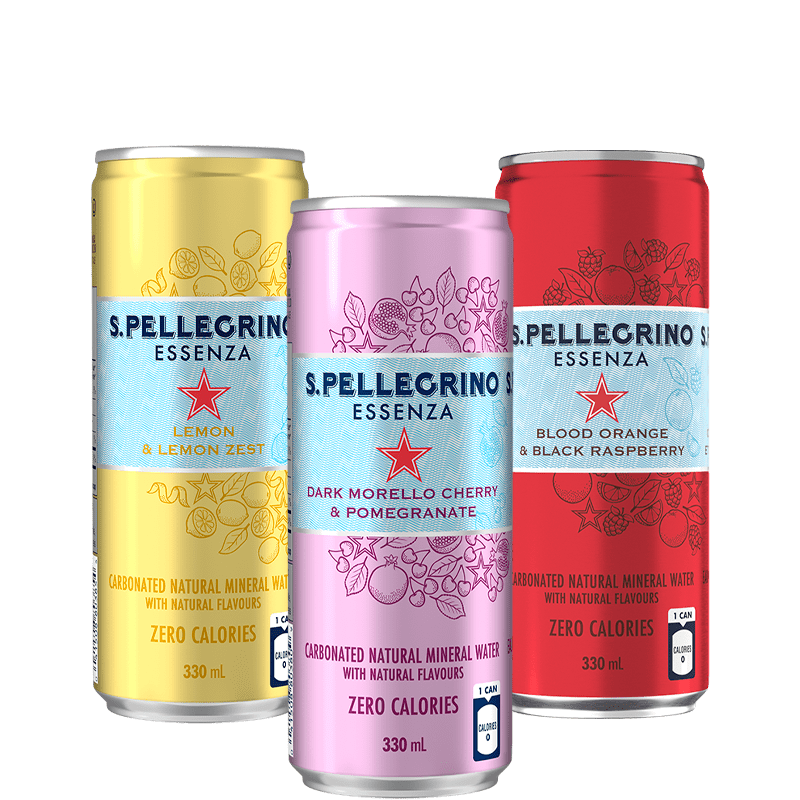 S.Pellegrino Essenza Flavoured Carbonated Mineral Water Sanpellegrino