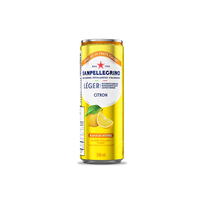 sanpellegrino lemonade Leger can gallery