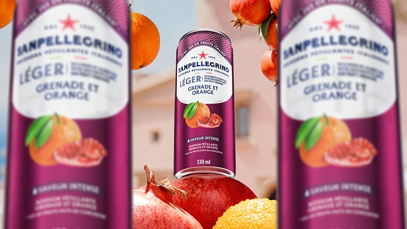 sanpellegrino pomegranate orange Leger can thumb