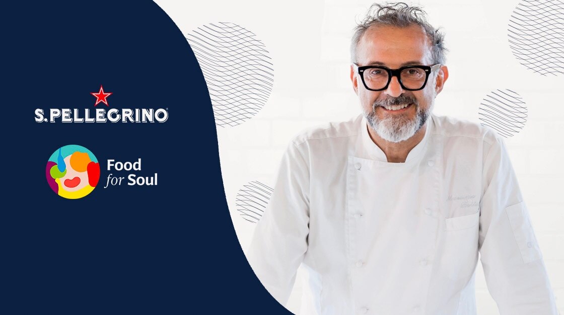 Le partenariat de S.Pellegrino et Food for Soul