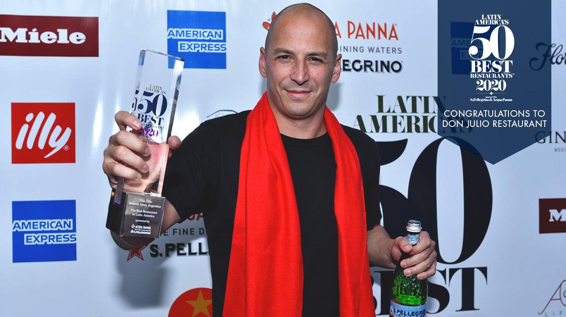 Don Julio wins Latin America's 50 Best Restaurants.