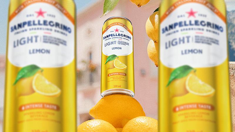 sanpellegrino lemonade Light can thumb