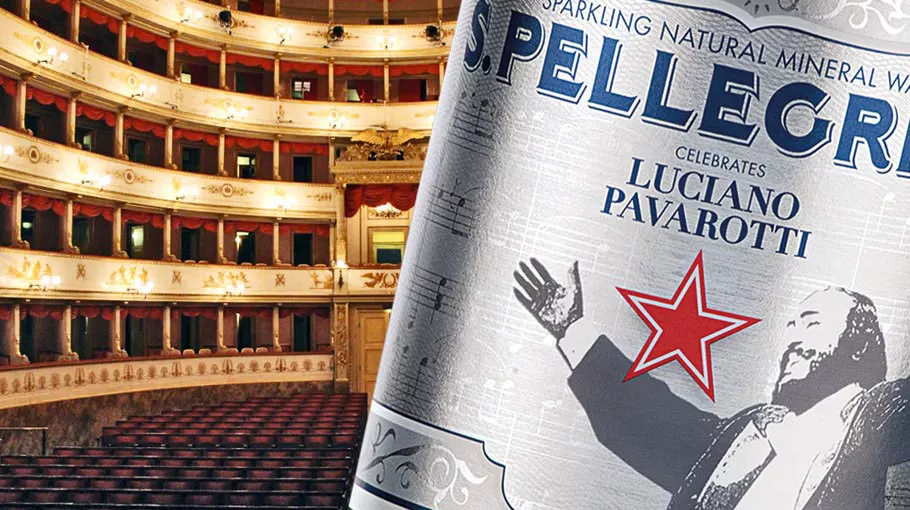 S.Pellegrino présente AMO Pavarotti