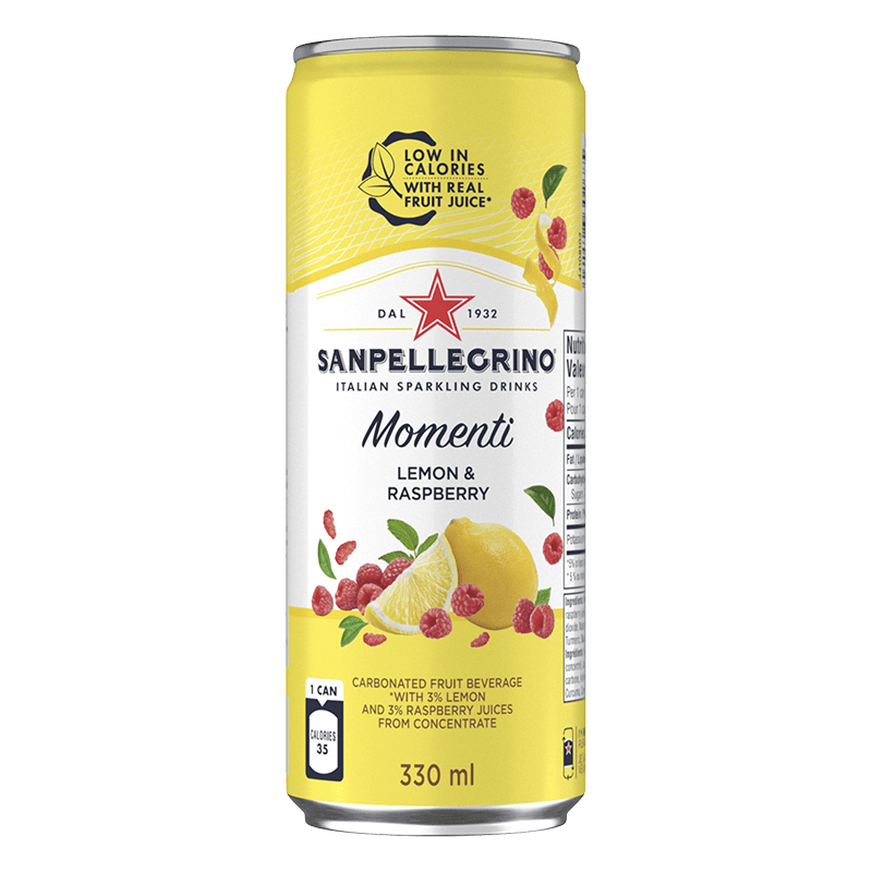 Momenti Lemon & Raspberry Sanpellegrino