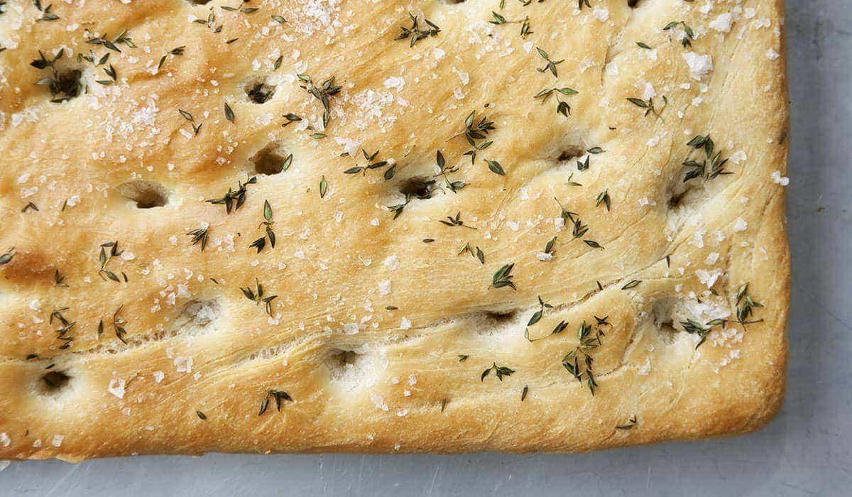 Italian focaccia recipe