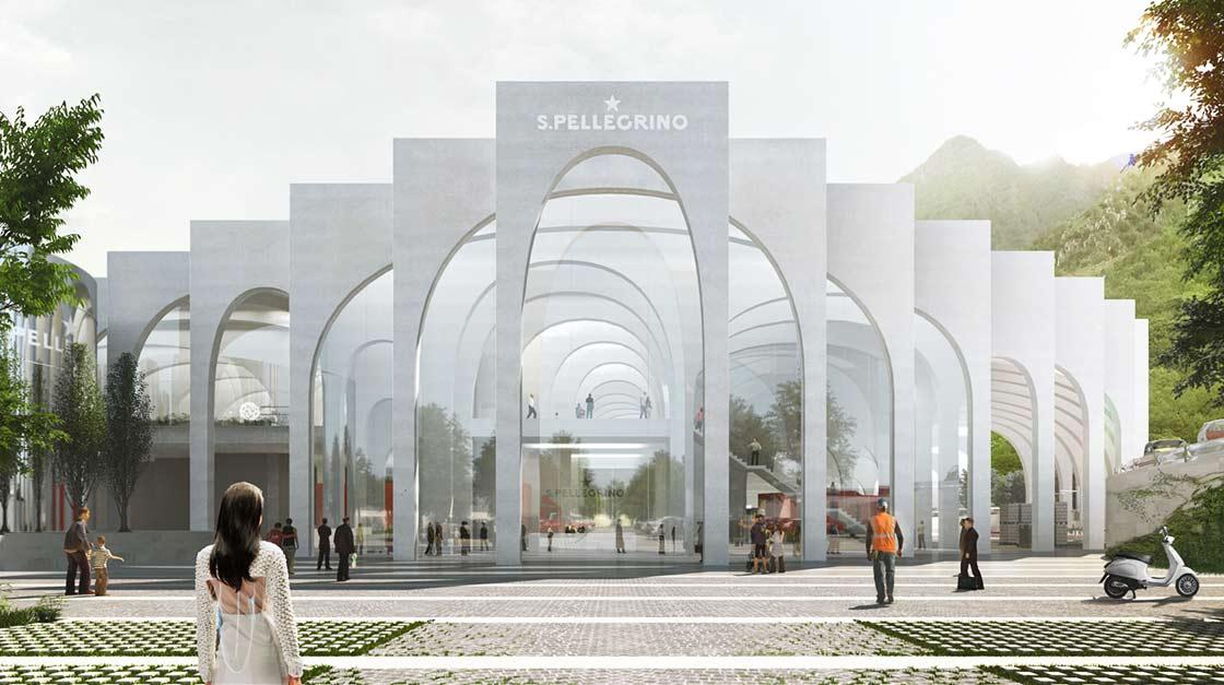 La nouvelle demeure de S.Pellegrino se profile