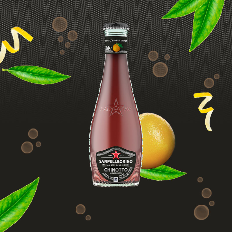 Sanpellegrino Chinotto Glass Bottle