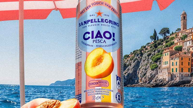 sanpellegrino ciao product detail page peach thumb