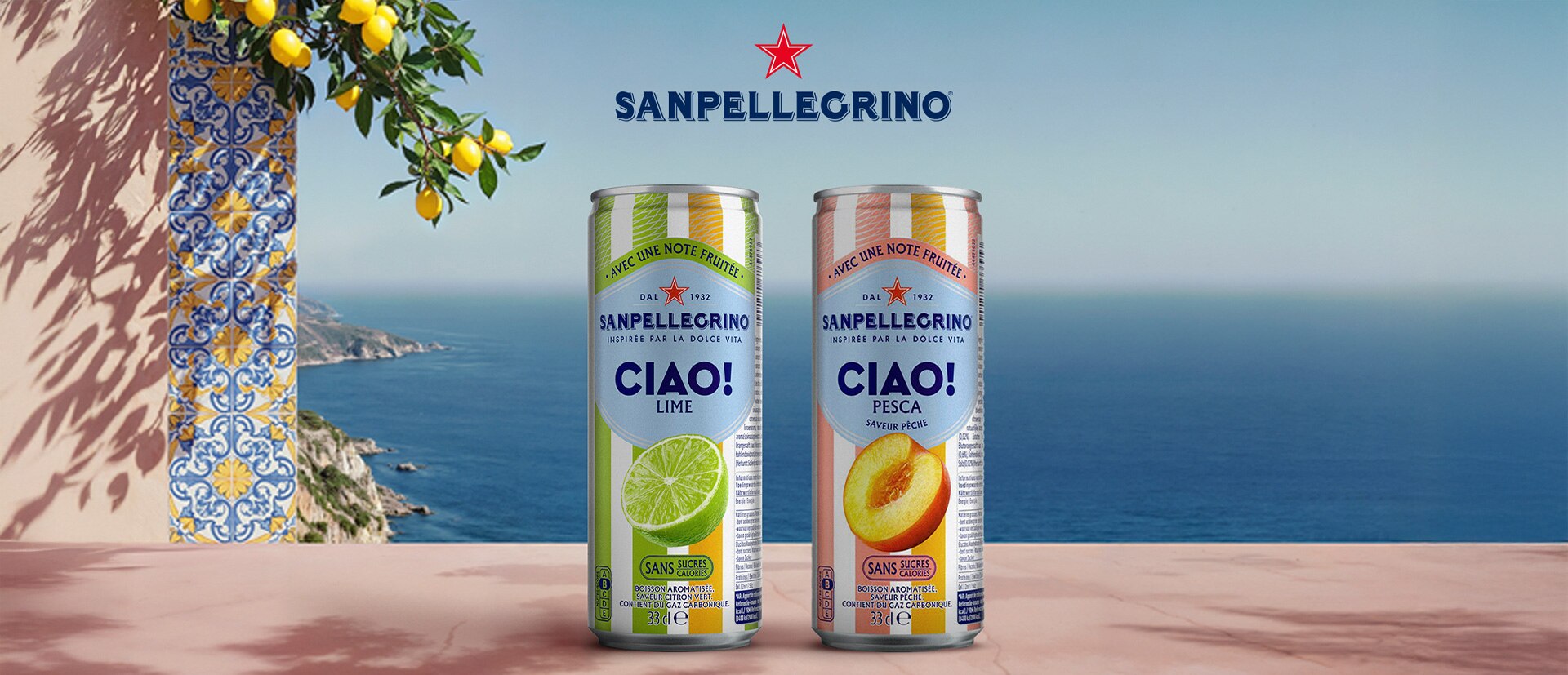 Ciao! Boisson pétillante aromatisée