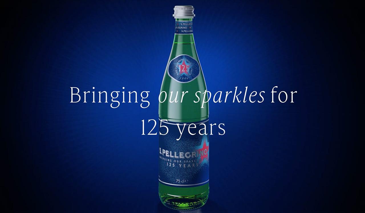 Spezielle Glasflasche als