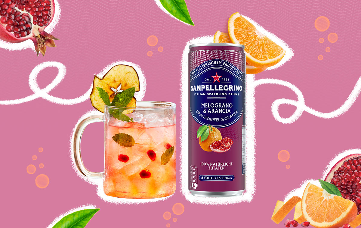 Cocktail with Melograno Arancia Sanpellegrino thumb