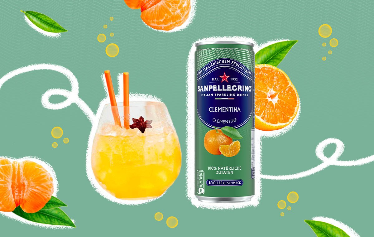 Cocktail with Sanpellegrino Clementina thumb