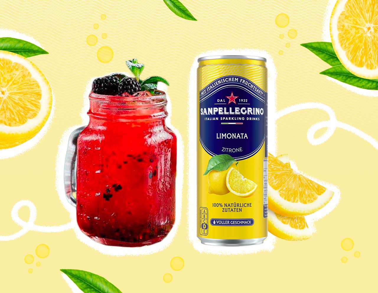 Gingermore cocktail with Limonata