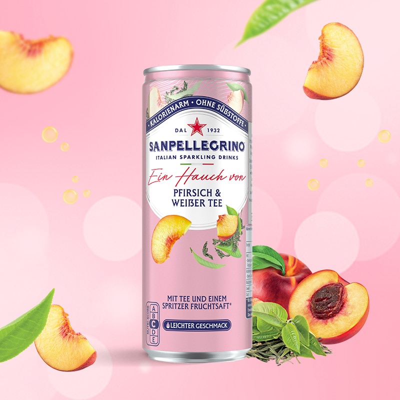 ein hauch von pfirsich weisser tee can 33 cl main image 1