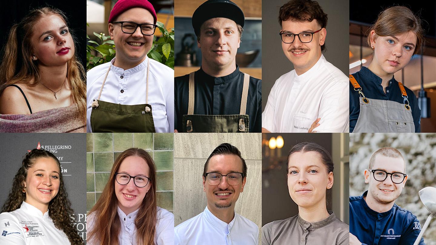 Teilnehmende S.Pellegrino Young Chef Academy Vorentscheid