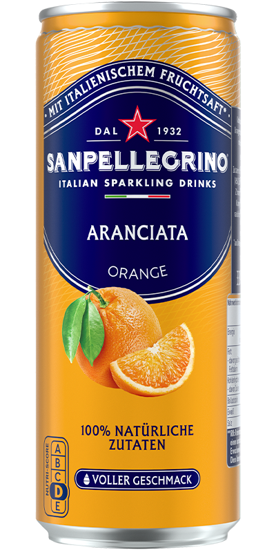 sanpellegrino aranciata can