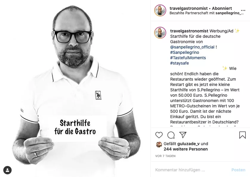 S.Pellegrino #SupportRestaurants