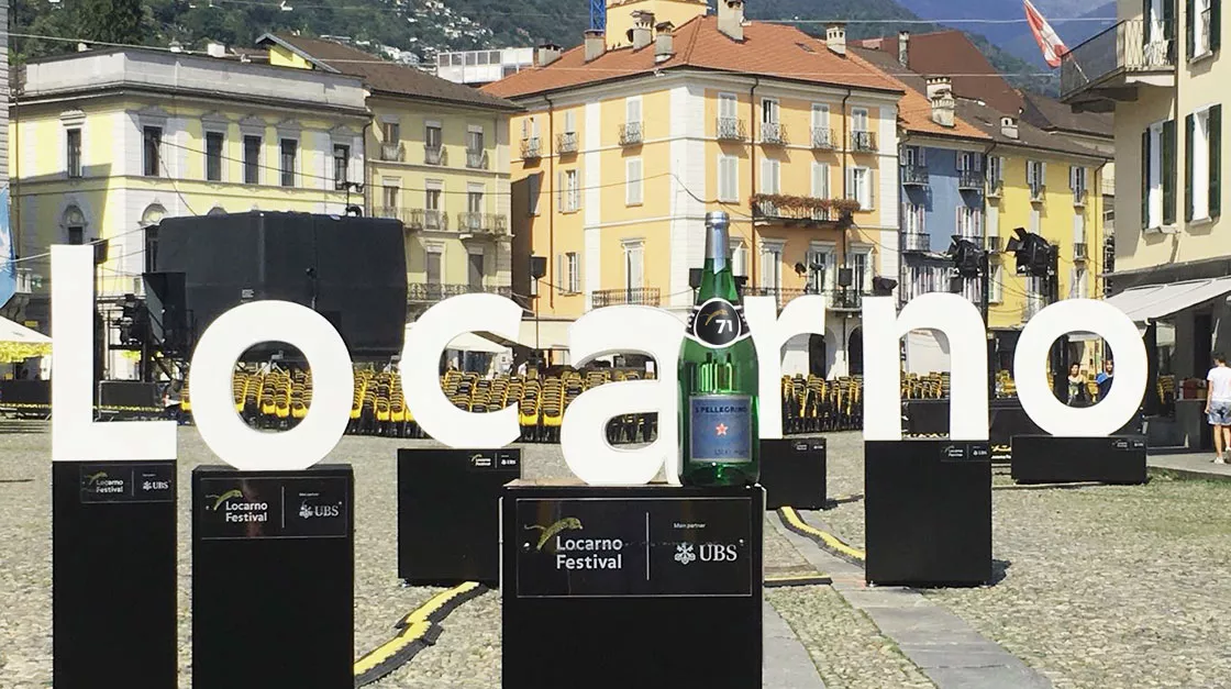 S.Pellegrino Special Edition Magnum Flasche Locarno Festival 2018