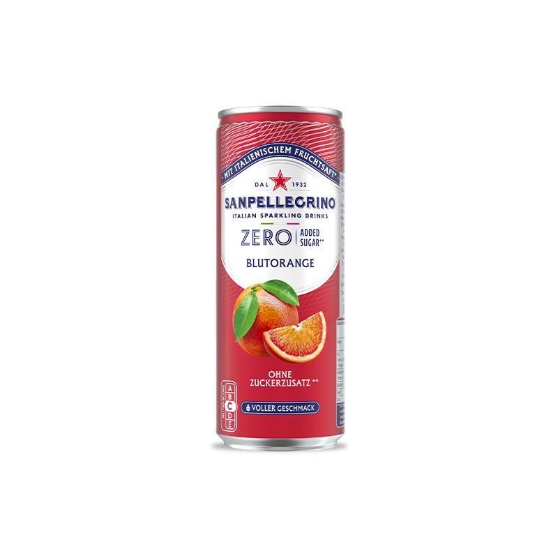 sanpellegrino zero blutorange dose