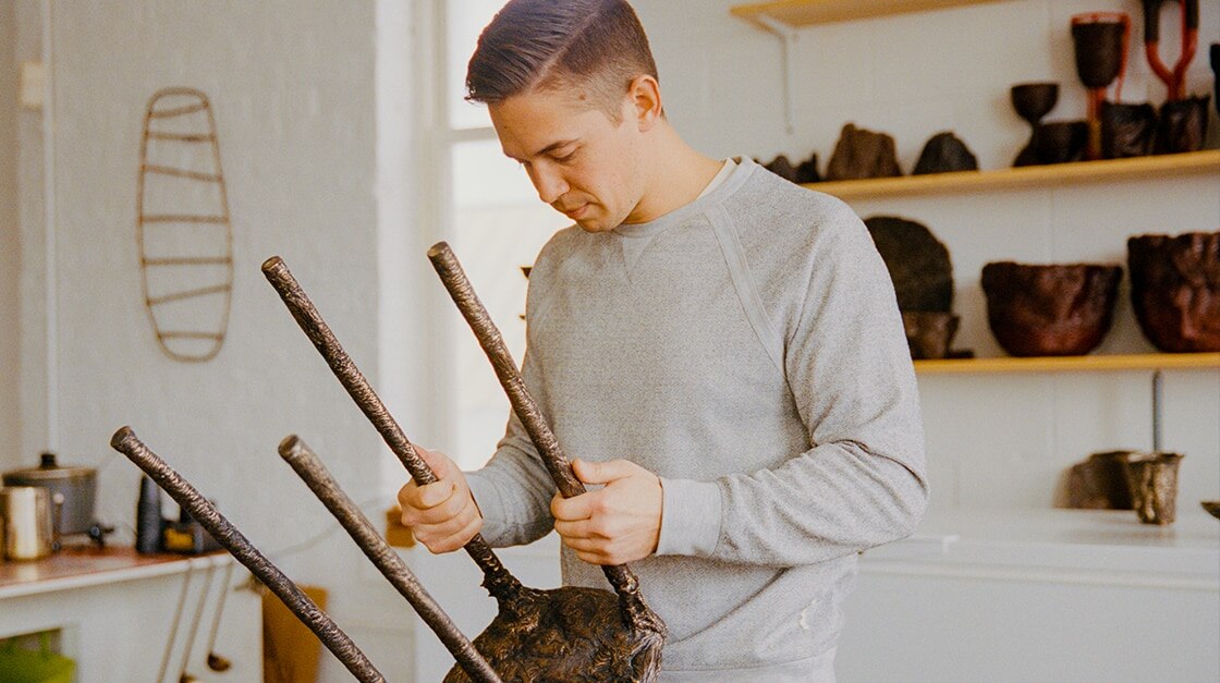 Steven Haulenbeek, artista afincado en Chicago