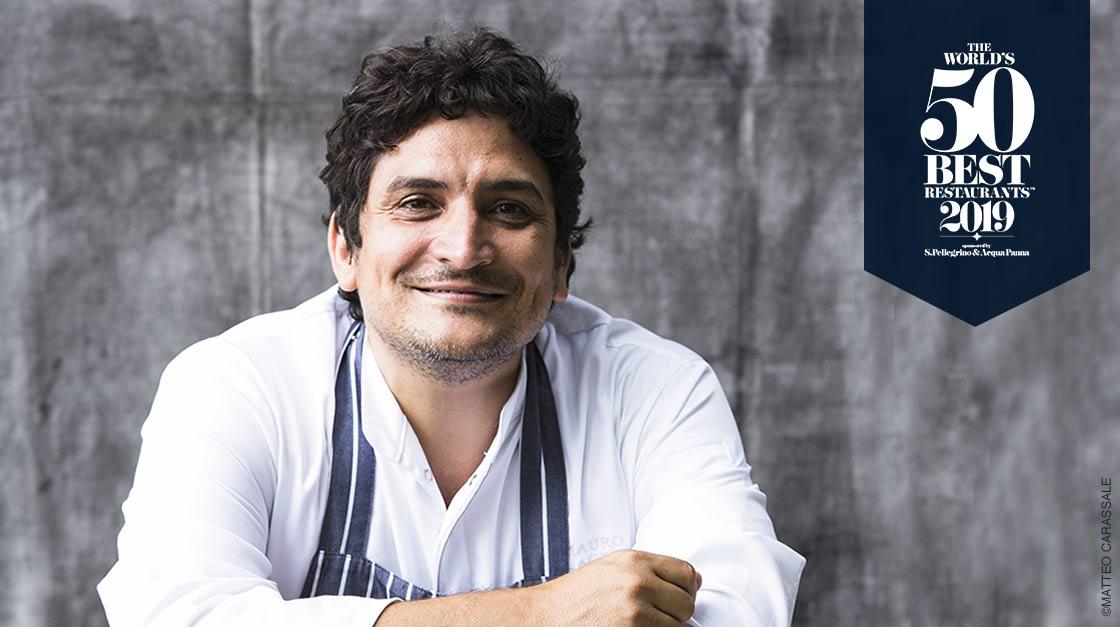 Imagen del ganador Mauro Colagreco, chef de Mirazur