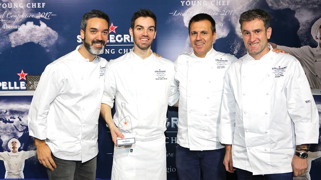 David Andrés ganador S.Pellegrino Young Chef 2018