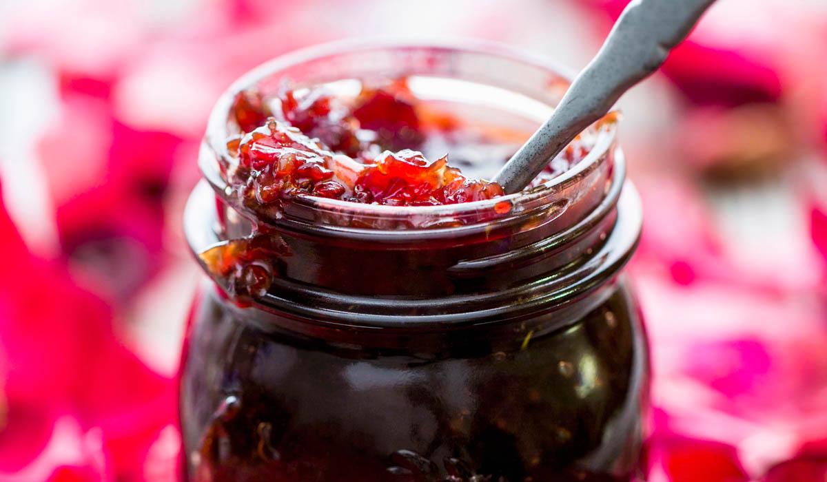 Mermelada de cebollas rojas