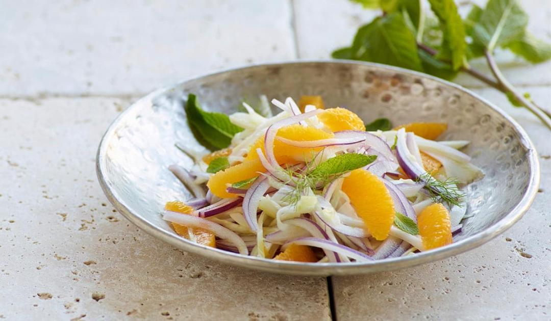 Ensalada de hinojo y naranja