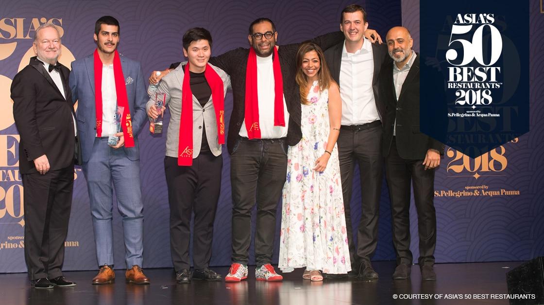 Asia’s 50 Best Restaurants 2018
