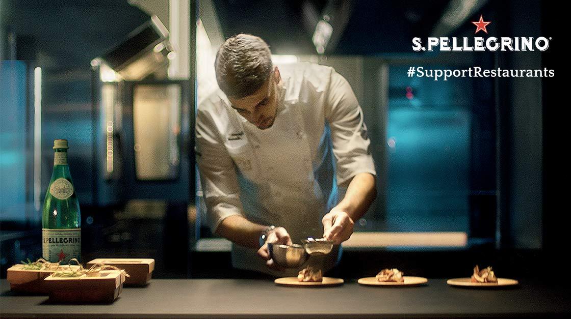 S.Pellegrino lanza el #ApoyoARestaurantes para ayudar a la comunidad de chefs