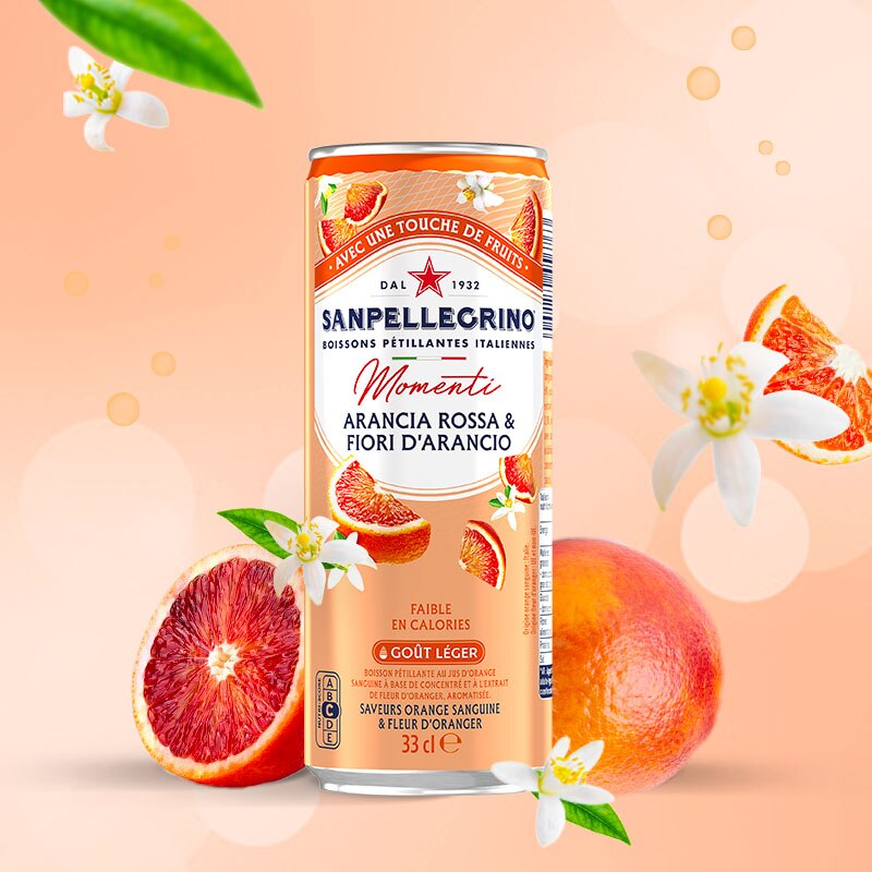 arancia rossa fiori d arancio canette 33 cl main image