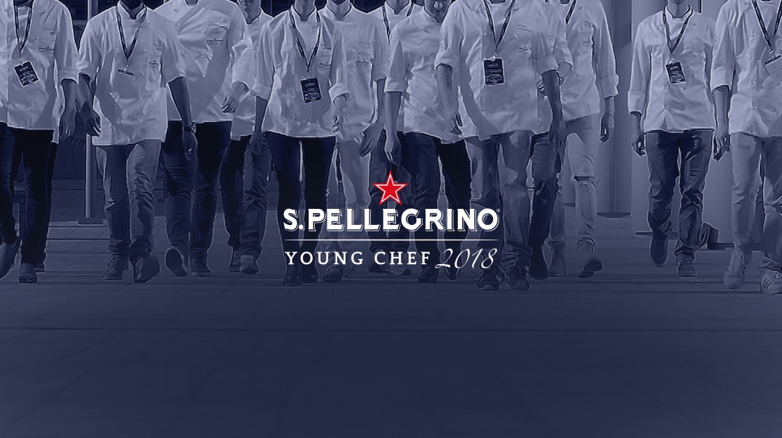 Les finalistes du concours S.Pellegrino Young Chef à Milan