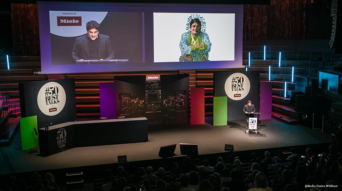 Mauro Colagreco at #50BestTalks in Paris
