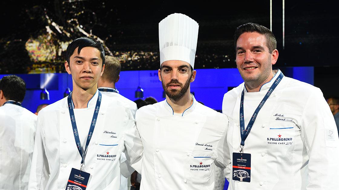 S.Pellegrino Young Chef 2016 3 finalistes