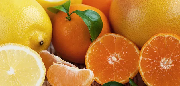 agrumes et oranges