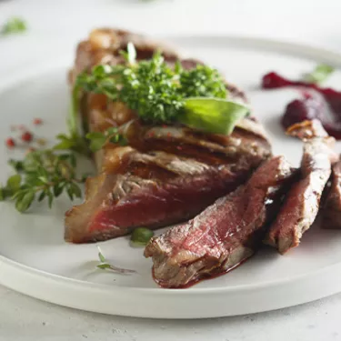 plat de steak