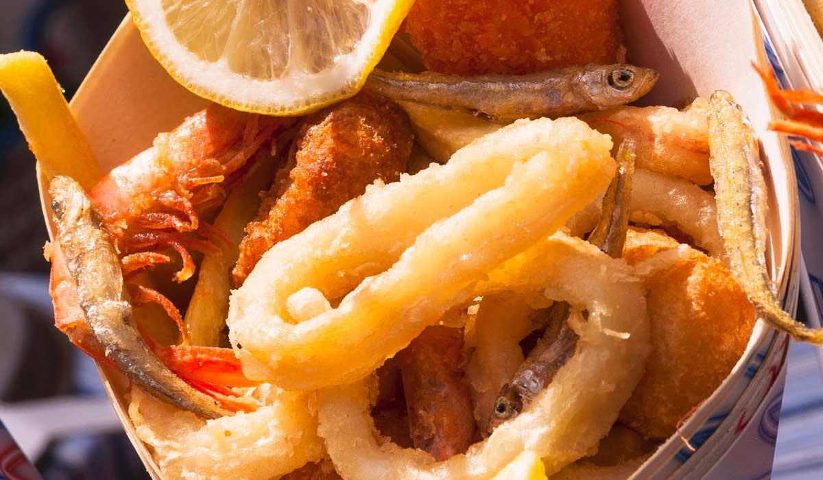 FRITURE DE POISSONS